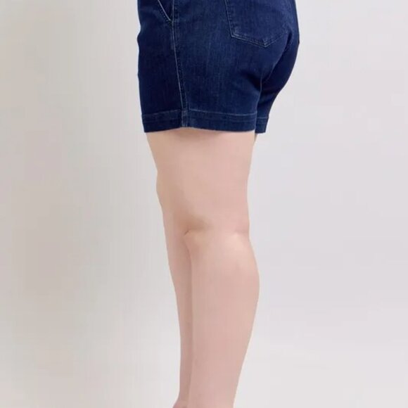 Judy Blue Plus Size High Waist Denim Shorts‎ - Picture 7 of 10